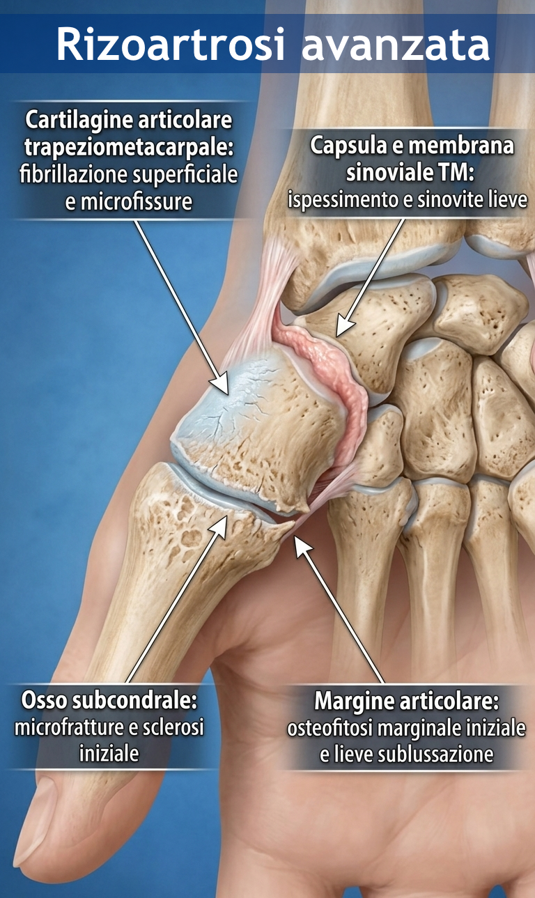 lesioni iniziali coxartrosi